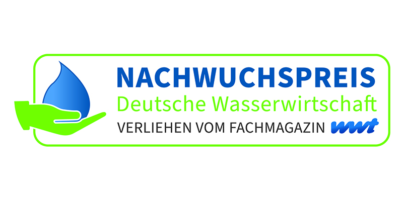 Logo Nachwuchspreis der Deutschen Wasserwirtschaft