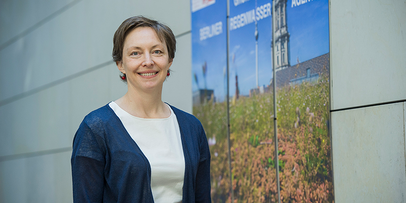 Darla Nickel, Leiterin der Regenwasseragentur