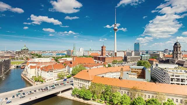 View over Berlin